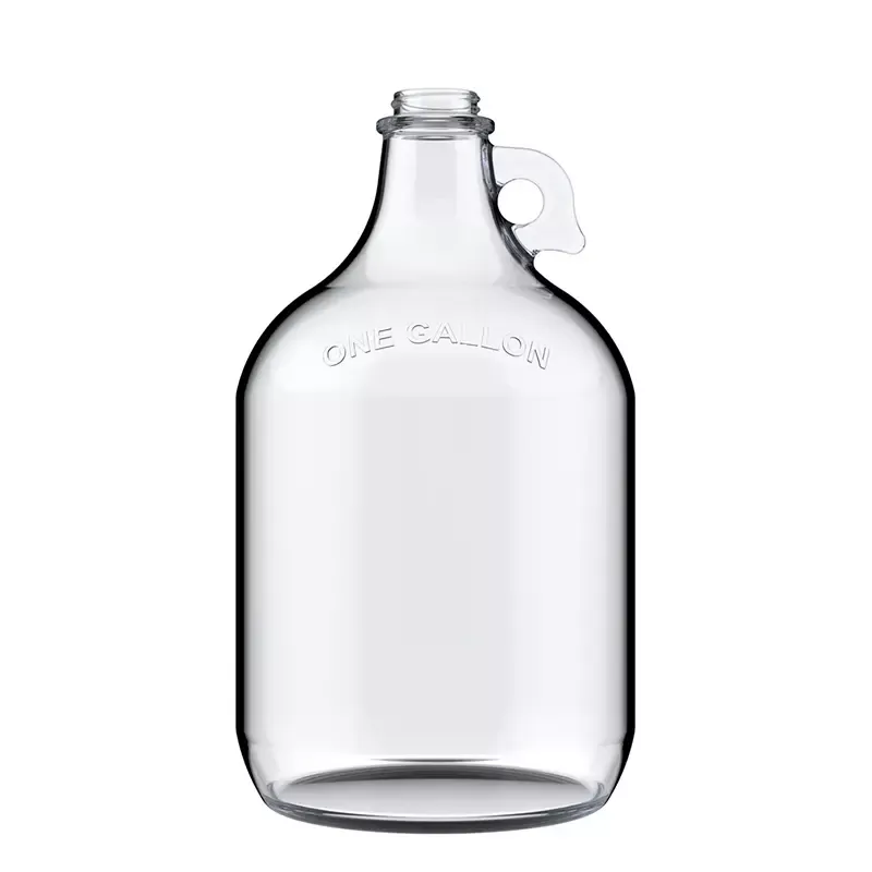 হ্যান্ডেল এবং স্ক্রু ক্যাপ সহ 1L গ্লাস জগ