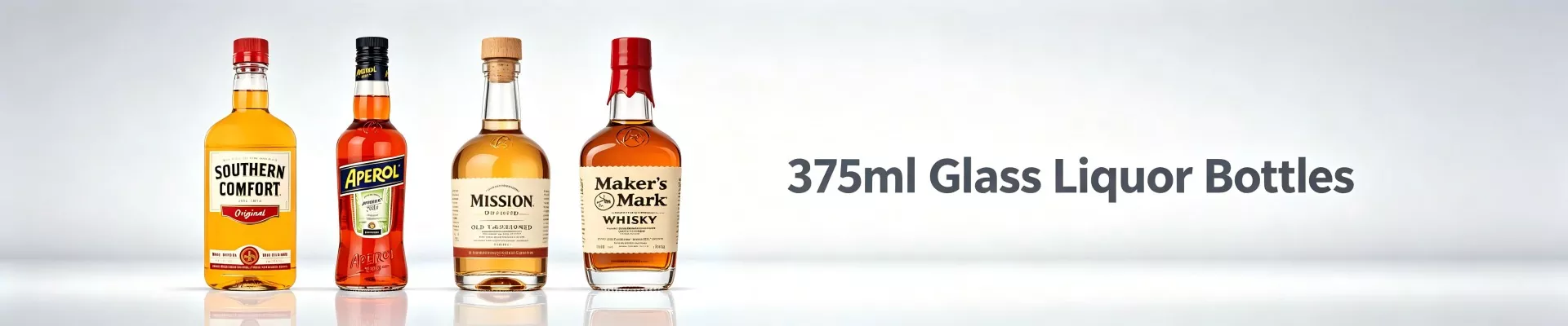 375ml কাচের মদের বোতল