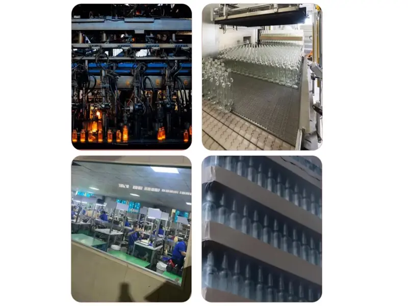 Consistent Dimensions for Stock Glass Bottle Repeat Orders